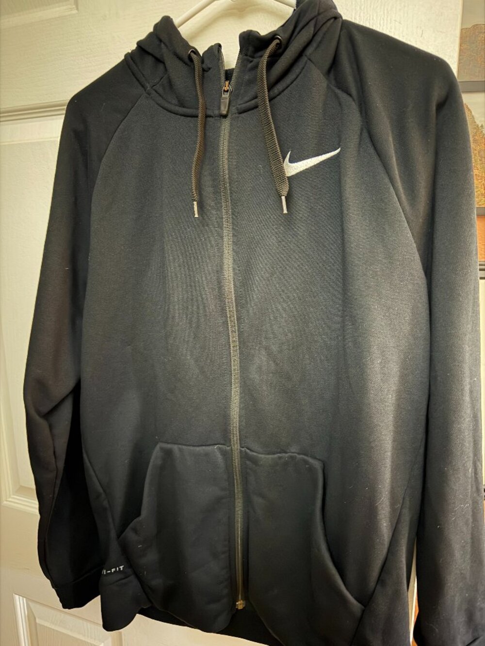 Nike men's full zip sweatshirt - medium